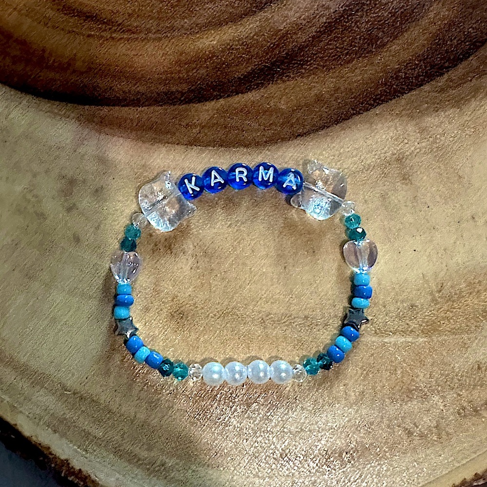 5 for $20 Taylor Swift Handmade Friendship Beaded Bracelet
“Karma (is a cat)”